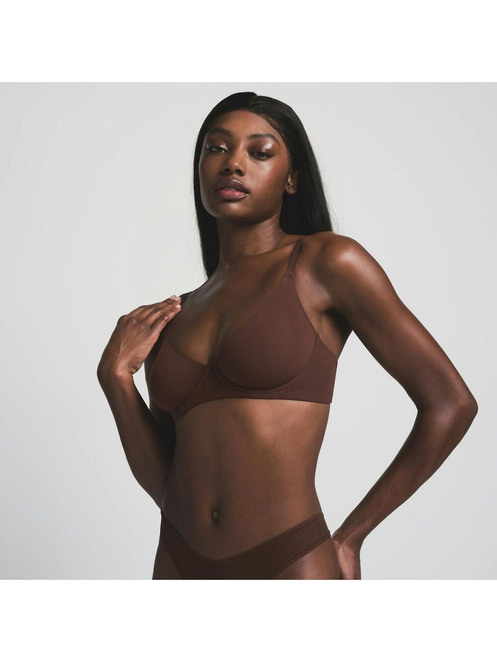 SKIMS NWT Fits Everybody Unlined Demi‎ Bra - Size 36A